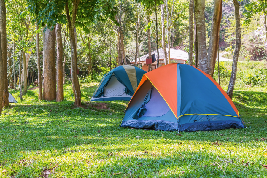 tente au Camping 4 étoiles Corse